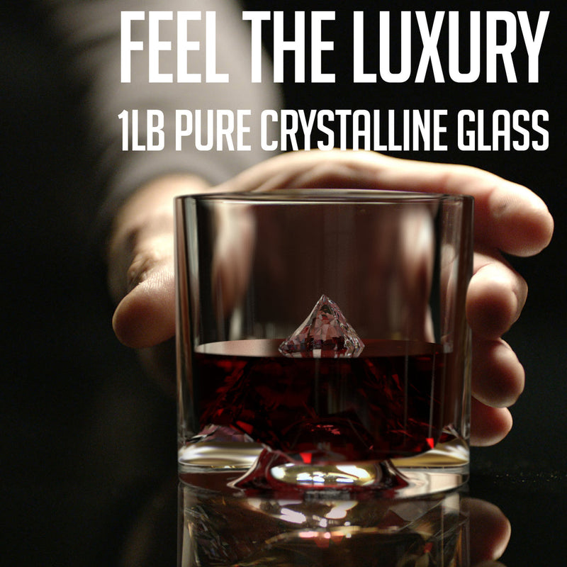 Load image into Gallery viewer, Liiton The Peaks Crystal Whiskey Decanter Set
