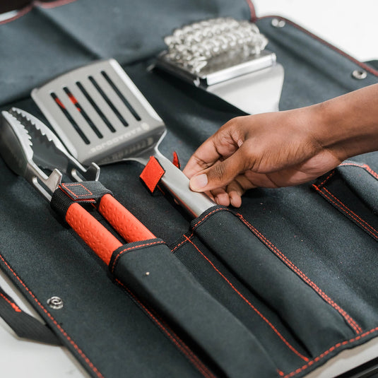 Kamado Joe Krafted™ Steel Grilling Tools Accessories Kit