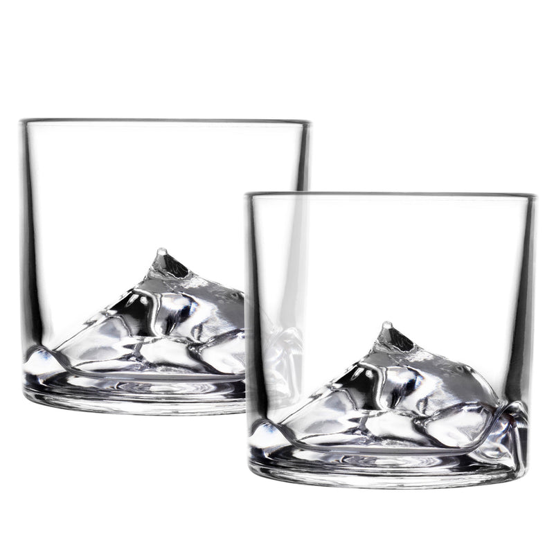 Load image into Gallery viewer, Liiton Everest Crystal Whiskey Glasses Set of 2
