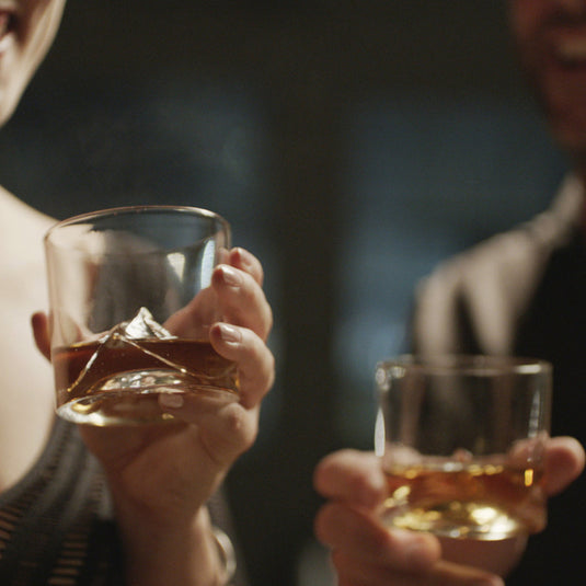 Liiton Everest Crystal Whiskey Glasses Set of 2