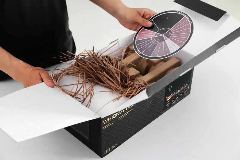 Load image into Gallery viewer, Liiton The Peaks Crystal Whiskey Decanter Set
