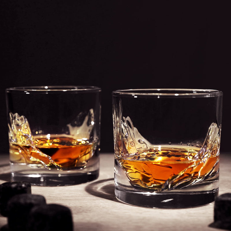 Load image into Gallery viewer, Liiton Grand Canyon Crystal Whiskey Glass Set of 2
