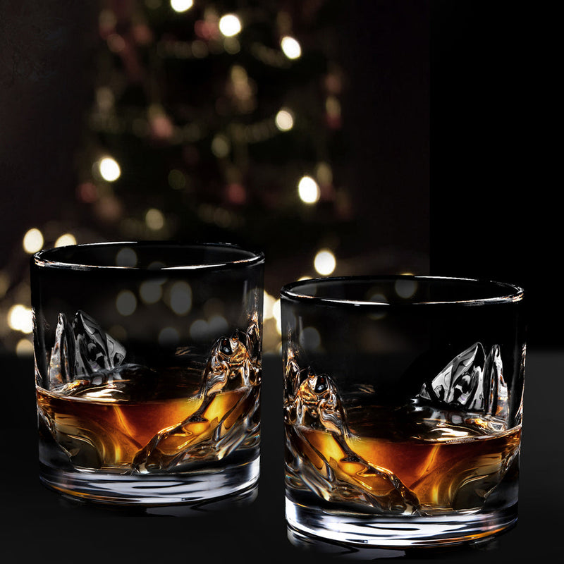Load image into Gallery viewer, Liiton Grand Canyon Crystal Whiskey Glass Set of 2
