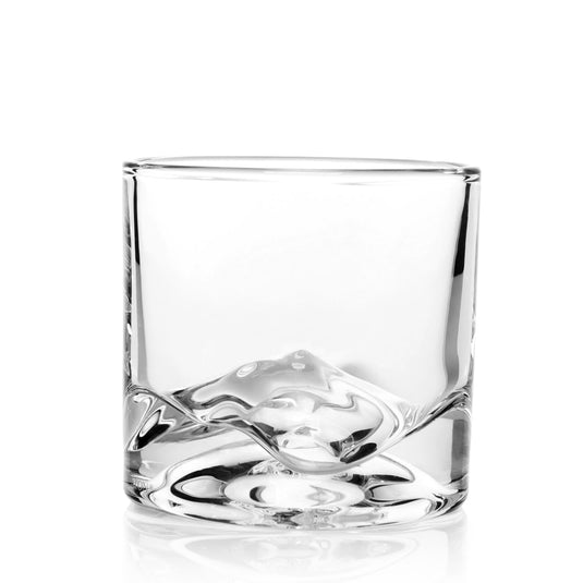 Liiton Mt. Blanc Crystal Whiskey Glasses Set of 2