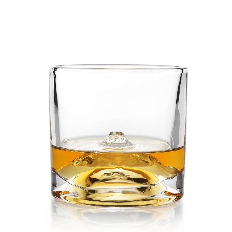 Load image into Gallery viewer, Liiton Fuji Crystal Whiskey Glasses Set of 2
