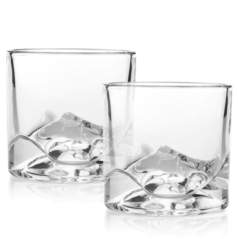 Load image into Gallery viewer, Liiton Denali Crystal Whiskey Glasses Set of 2
