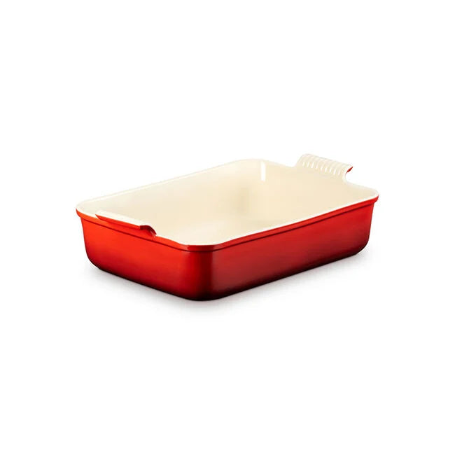 Load image into Gallery viewer, Le Creuset Heritage Deep Rectangular Lasagna Dish

