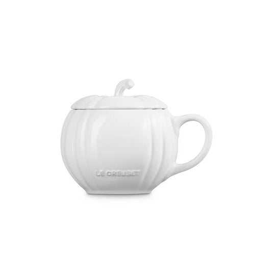 Le Creuset Pumpkin Mug with Lid