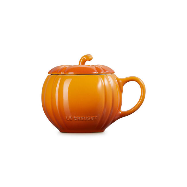 Load image into Gallery viewer, Le Creuset Pumpkin Mug with Lid
