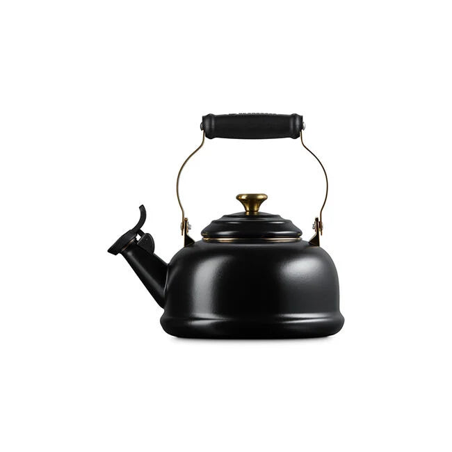 Load image into Gallery viewer, Le Creuset Classic Whistling Kettle with Gold Knob
