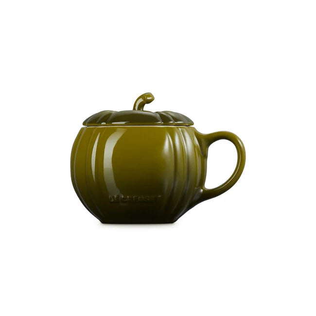 Load image into Gallery viewer, Le Creuset Pumpkin Mug with Lid
