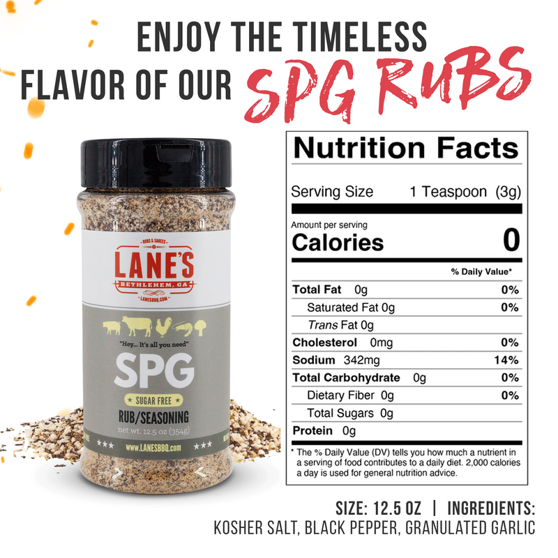 Load image into Gallery viewer, Lane&#39;s BBQ SPG Seasoning &amp; Rub
