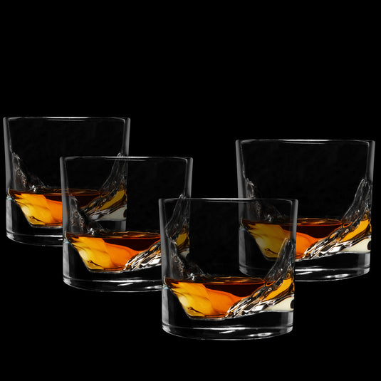 Liiton Grand Canyon Crystal Whiskey Glass - Set of 4