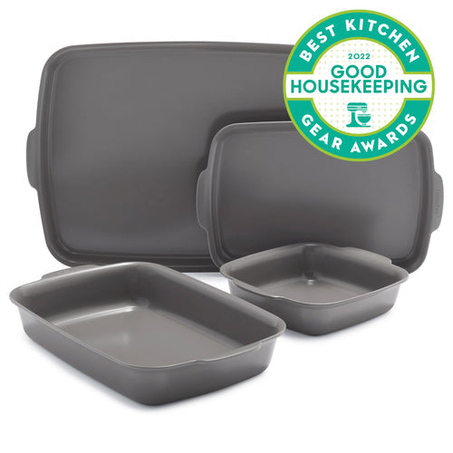 GreenPan Premiere Ovenware Ceramic Nonstick 4-Piece Set