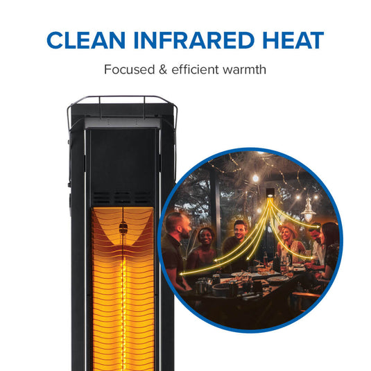Napoleon Phantom Freestand Outdoor Electric Infrared Heater BUNDLE (2 Heaters) *Flash Sale