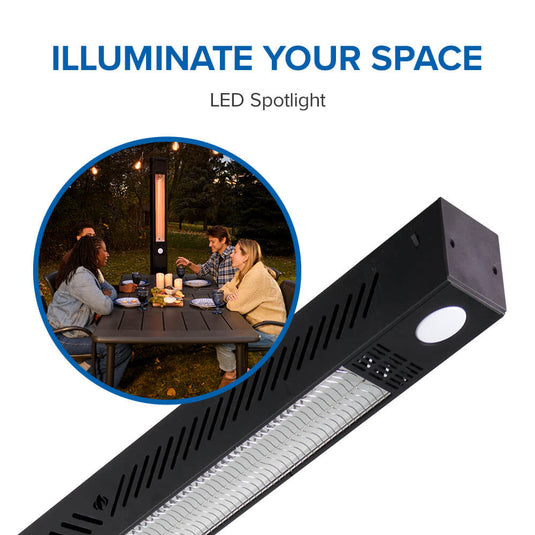 Napoleon Phantom Freestand Outdoor Electric Infrared Heater BUNDLE (2 Heaters) *Flash Sale