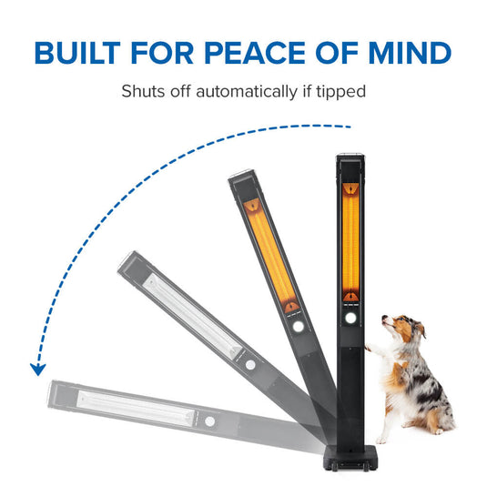 Napoleon Phantom Freestand Outdoor Electric Infrared Heater BUNDLE (2 Heaters) *Flash Sale