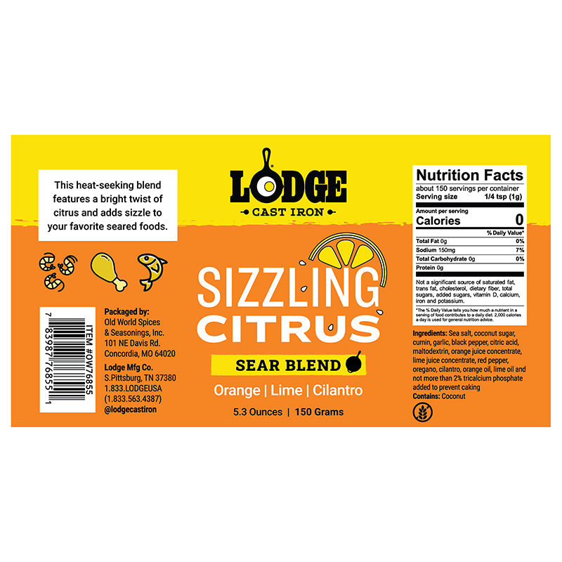 Load image into Gallery viewer, Lodge Cast Iron Sizzling Citrus Sear Blend
