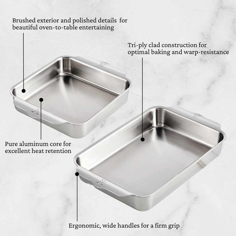Load image into Gallery viewer, Hestan Provisions OvenBond Tri-ply Square Baker
