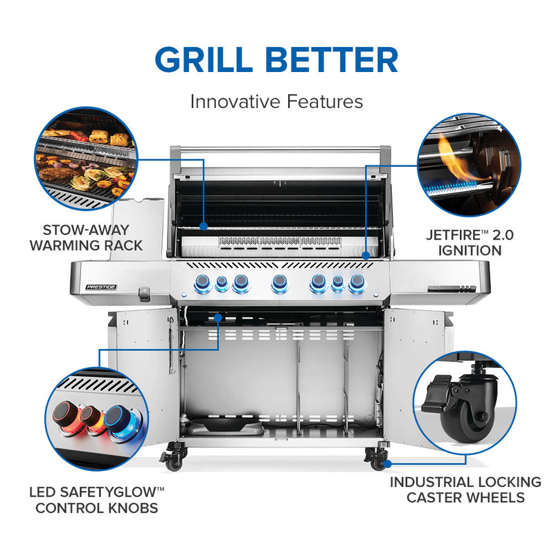 Load image into Gallery viewer, Napoleon Prestige® 665 RSIB with Infrared Side and Rear Burner
