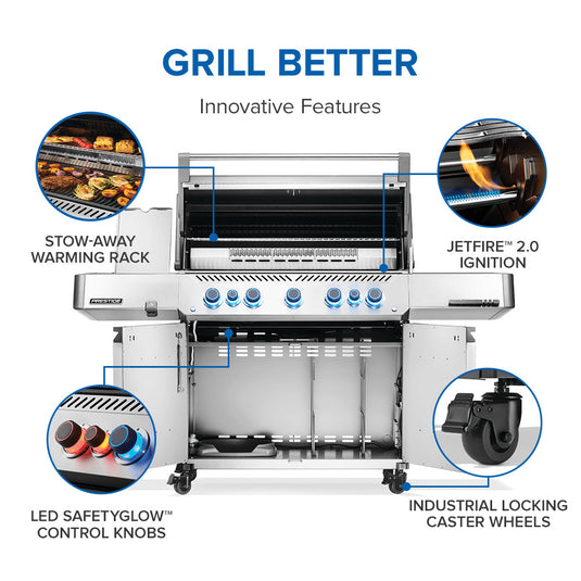 Napoleon Prestige® 665 RSIB with Infrared Side and Rear Burner