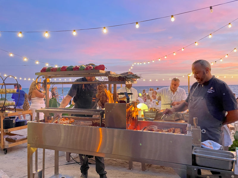 Load image into Gallery viewer, Tagwood Argentine Santa Maria Wood Fire &amp; Charcoal Gaucho Grill | BBQ06SS PARTIALLY ASSEMBLED
