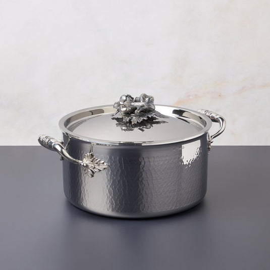 Ruffoni Opus Prima Pasta Pot with Pasta Insert - 6qt