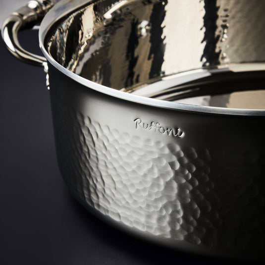 Ruffoni Opus Prima Pasta Pot with Pasta Insert - 8qt