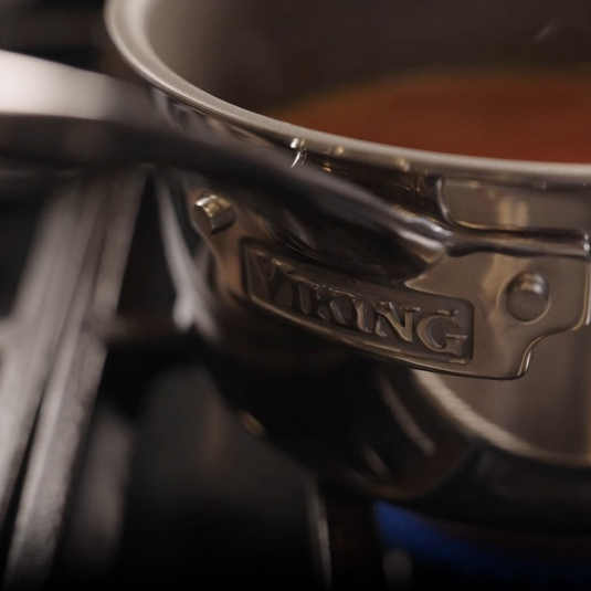 Viking PureGlide Pro 3-Ply 2-Quart Sauce Pan with Metal Lid