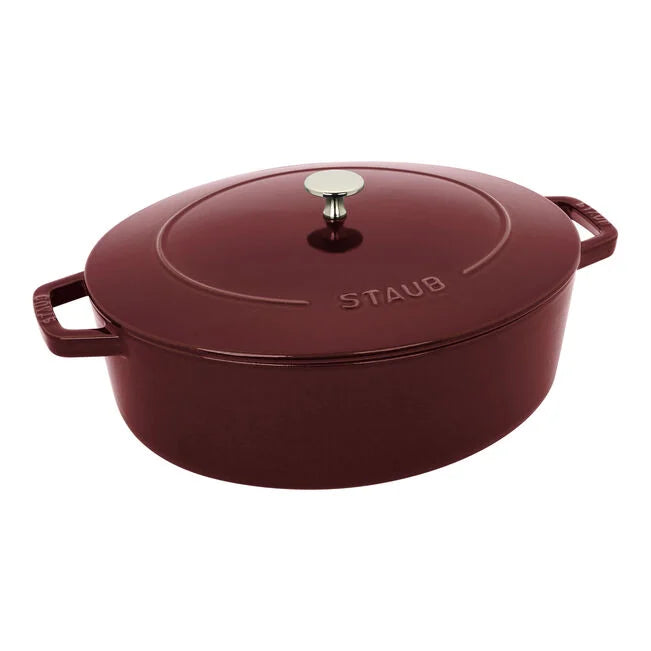 Load image into Gallery viewer, Staub 6.25 QT Wide Oval Dutch Oven
