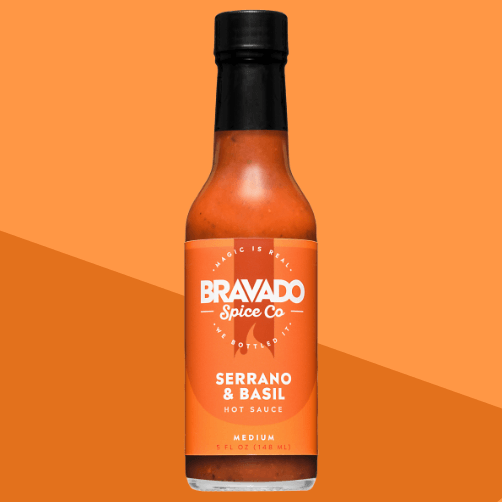 Bravado Spice Co Serrano & Basil Hot Sauce
