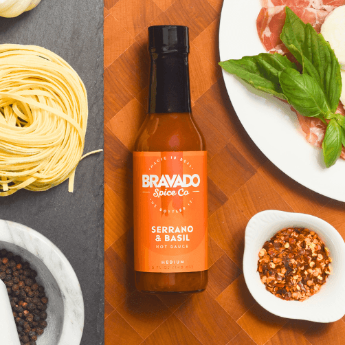 Bravado Spice Co Serrano & Basil Hot Sauce