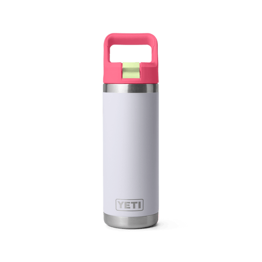YETI Rambler 18 oz Bottle with Straw Cap & Color Matched Lid