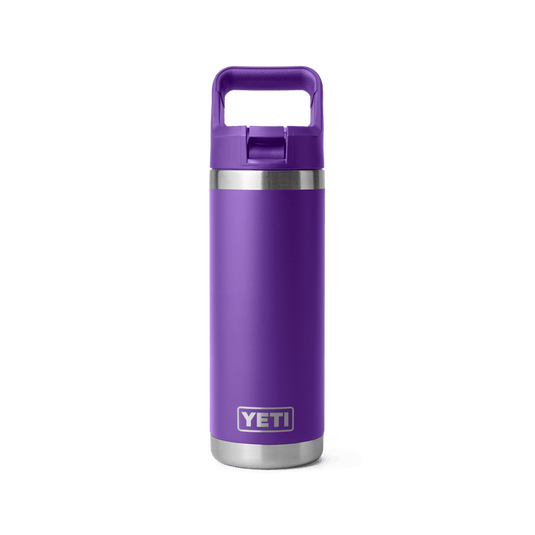 YETI Rambler 18 oz Bottle with Straw Cap & Color Matched Lid