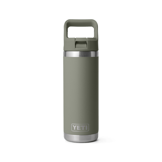 YETI Rambler 18 oz Bottle with Straw Cap & Color Matched Lid