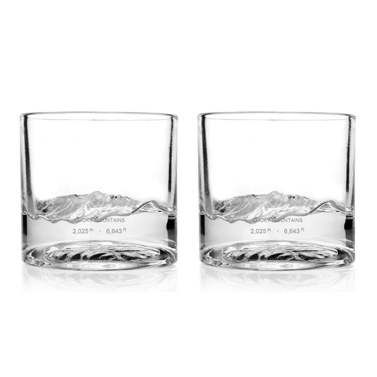 Liiton Smoky Mountain Glasses Set of 2
