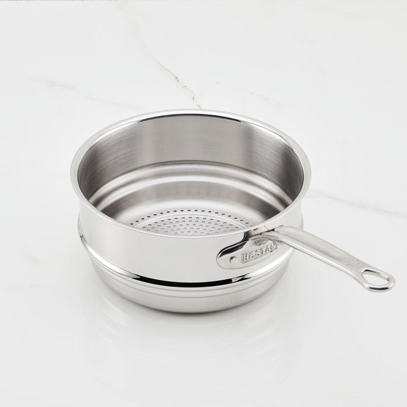Load image into Gallery viewer, Hestan Provisions Stainless Steel Steamer Insert, 3-Quart
