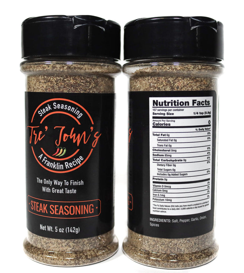 Load image into Gallery viewer, Tre'Johns Steak Seasoning
