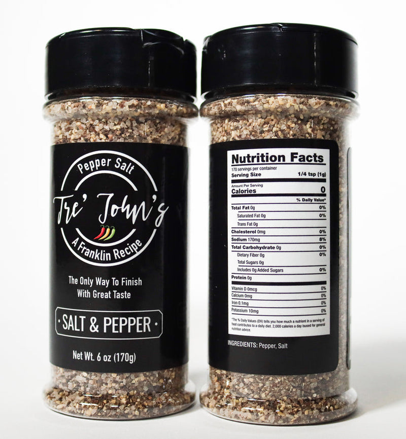 Load image into Gallery viewer, Tre&#39;Johns Pepper Salt
