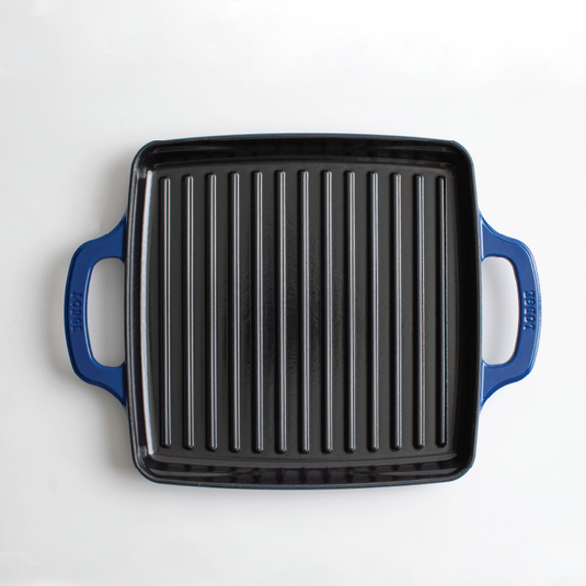 Lodge USA Enamel 11” Enameled Cast Iron Grill Pan Black Friday Sale