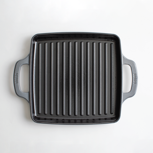 Lodge USA Enamel 11” Enameled Cast Iron Grill Pan Black Friday Sale