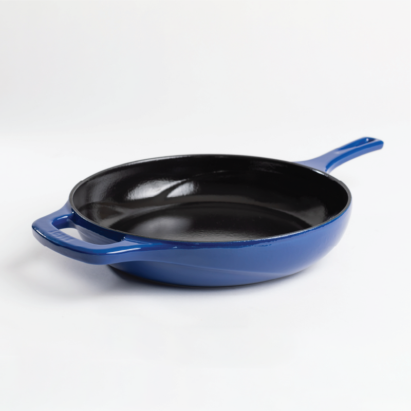 Load image into Gallery viewer, Lodge USA Enamel 11” Enameled Cast Iron Skillet Black Friday Sale
