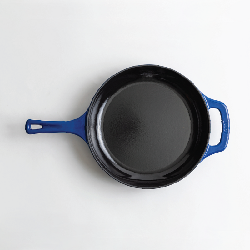 Load image into Gallery viewer, Lodge USA Enamel 11” Enameled Cast Iron Skillet Black Friday Sale
