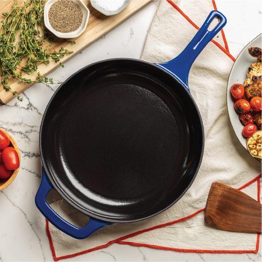 Lodge USA Enamel 11” Enameled Cast Iron Skillet – Atlanta Grill Lodge USA Enamel 11” Enameled Cast Iron Skillet – Atlanta Grill