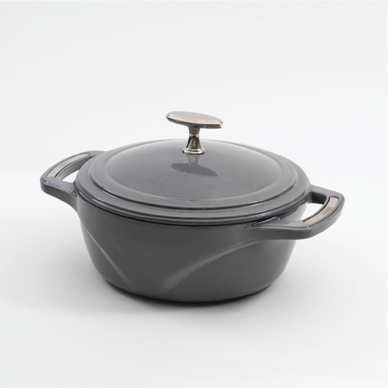 Load image into Gallery viewer, Lodge USA Enamel™ 3 Qt. Enameled Cast Iron Dutch Oven Black Friday Sale
