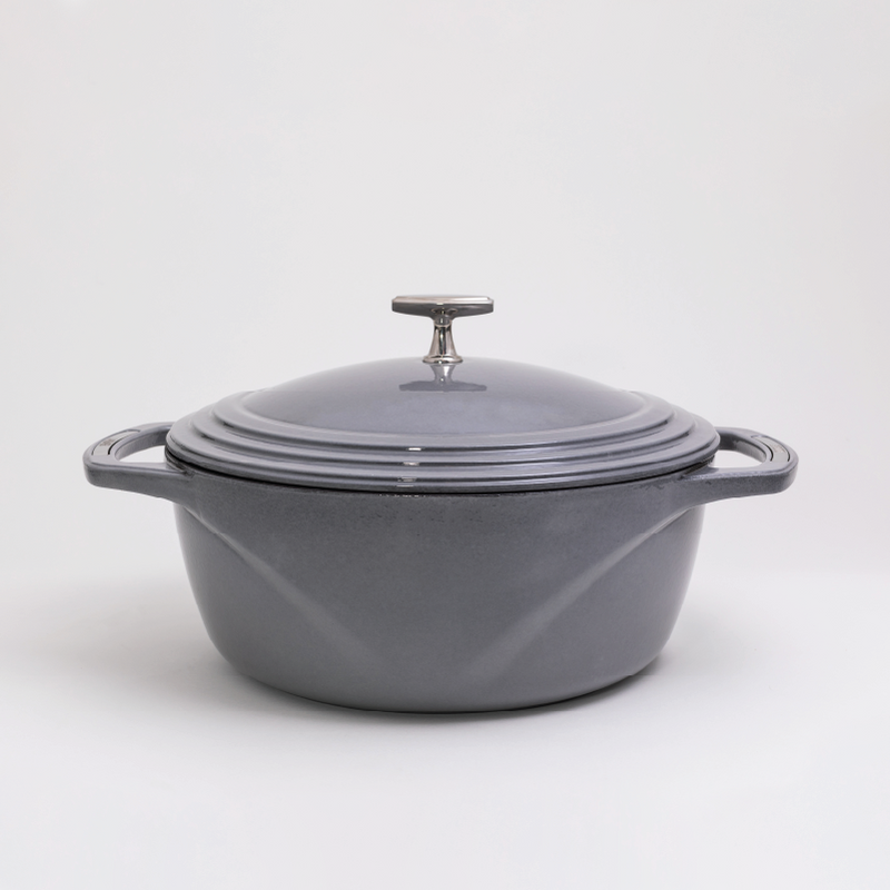 Load image into Gallery viewer, Lodge USA Enamel™ 7.5 Qt. Enameled Cast Iron Dutch Oven Black Friday Sale
