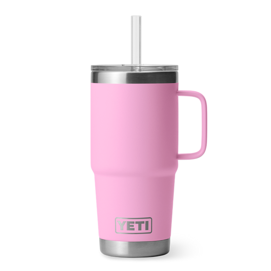YETI Rambler 25oz Mug with Straw Lid - TackleDirect