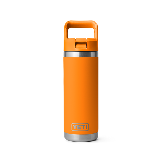 YETI Rambler 18 oz Bottle with Straw Cap & Color Matched Lid