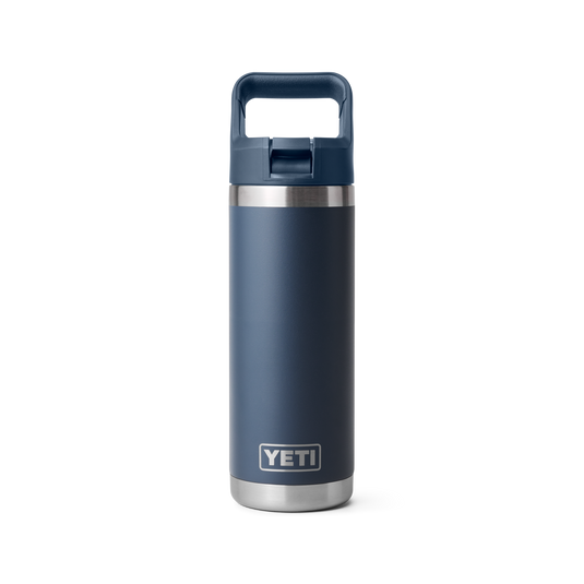 YETI Rambler 18 oz Bottle with Straw Cap & Color Matched Lid