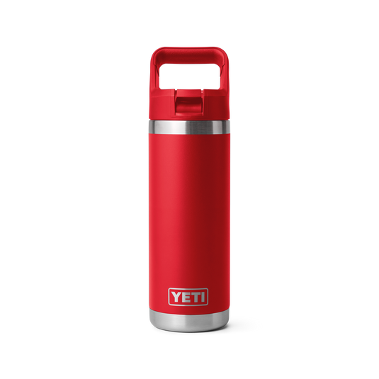 YETI Rambler 18 oz Bottle with Straw Cap & Color Matched Lid